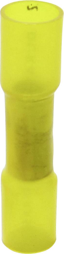 TRU Components 1583182 Stoßverbinder mit Schrumpfschlauch 4mm² 6mm² Vollisoliert Gelb