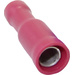 TRU COMPONENTS 1583185 Cosse cylindrique femelle 0.50 mm² 1.50 mm² Ø de la broche: 4 mm partiellement isolé rouge