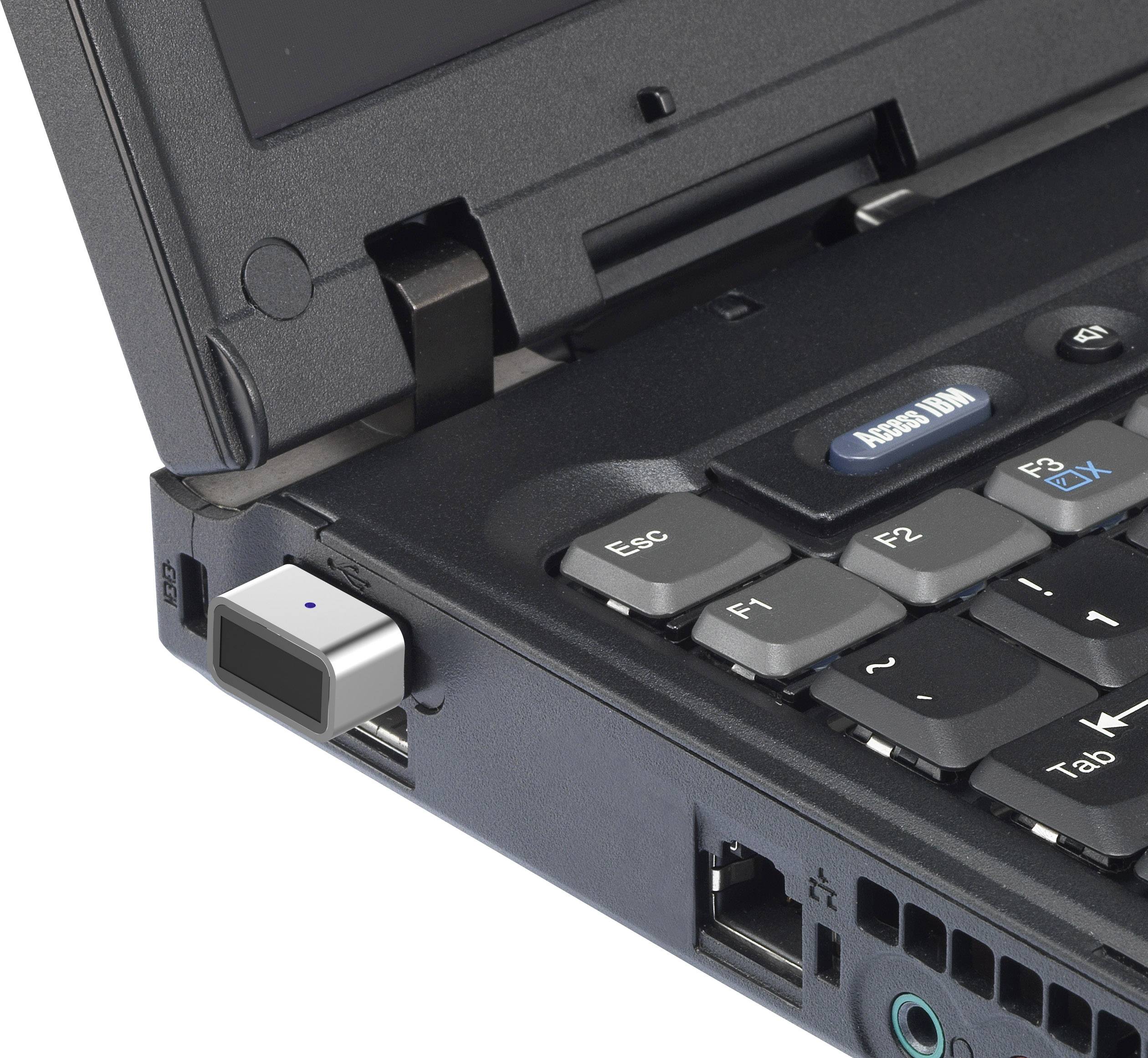 Renkforce USB-Fingerabdruck-Leser "Windows Hello"