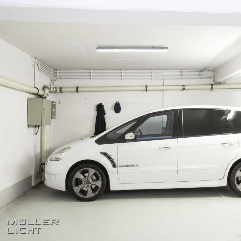 Müller-Licht Aqua-Promo LED-Feuchtraum-Wannenleuchte LED G13 36W Neutralweiß Grau