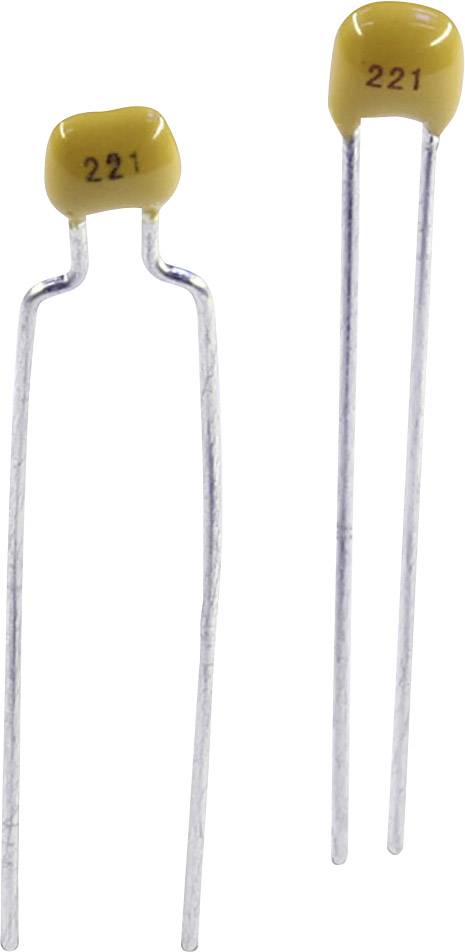 TANCAP CT4-0805Y104M500A1 Keramik-Kondensator THT 100 nF 50V 20% (B x H) 4.2mm x 25mm