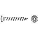 158599 Linsenschrauben 3.5 mm 30 mm Kreuzschlitz Pozidriv Stahl galvanisch vernickelt 1000 St.