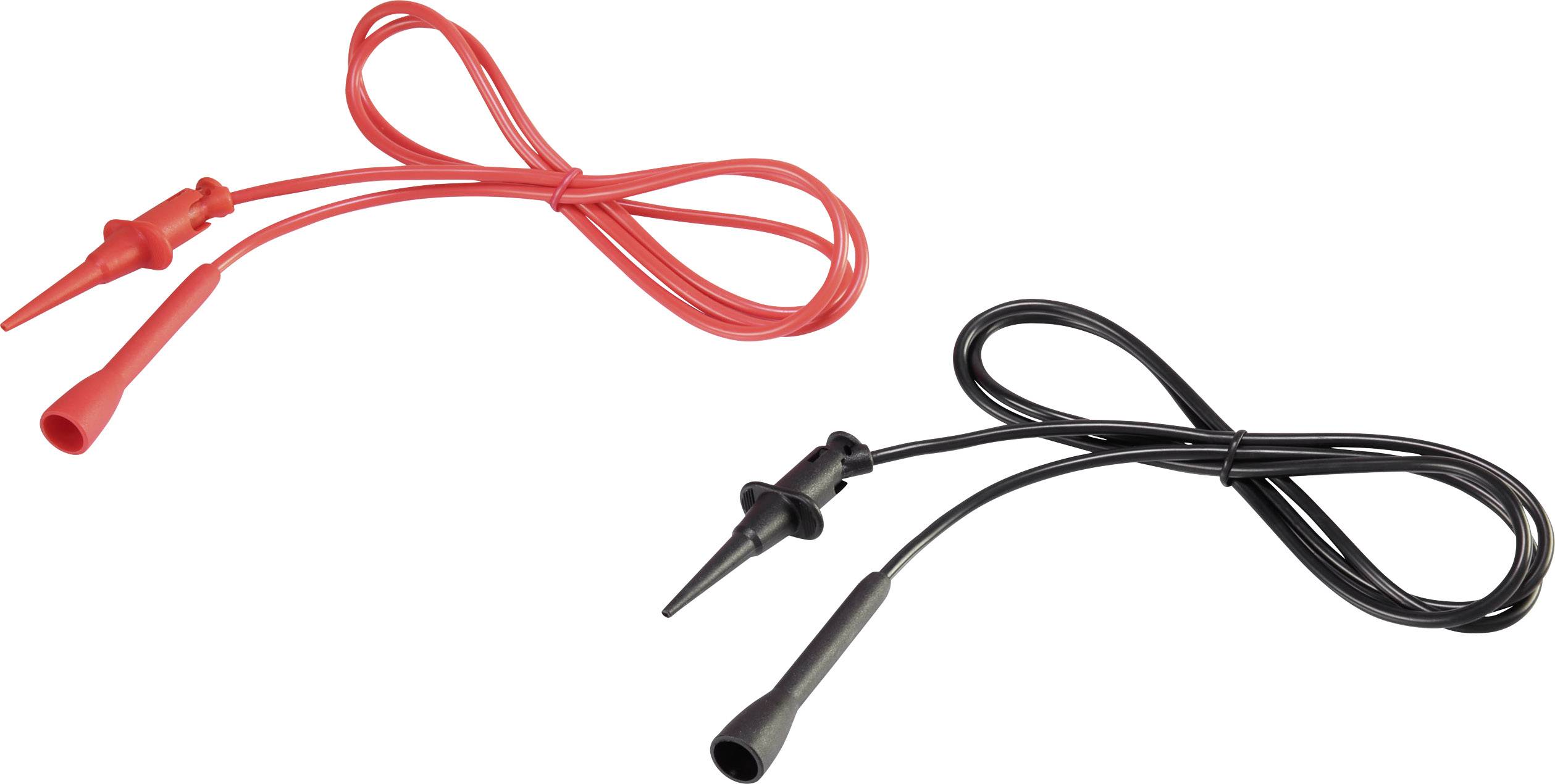 VOLTCRAFT MSK-109 Messleitung [ - ] 1.00m Schwarz, Rot 1St.