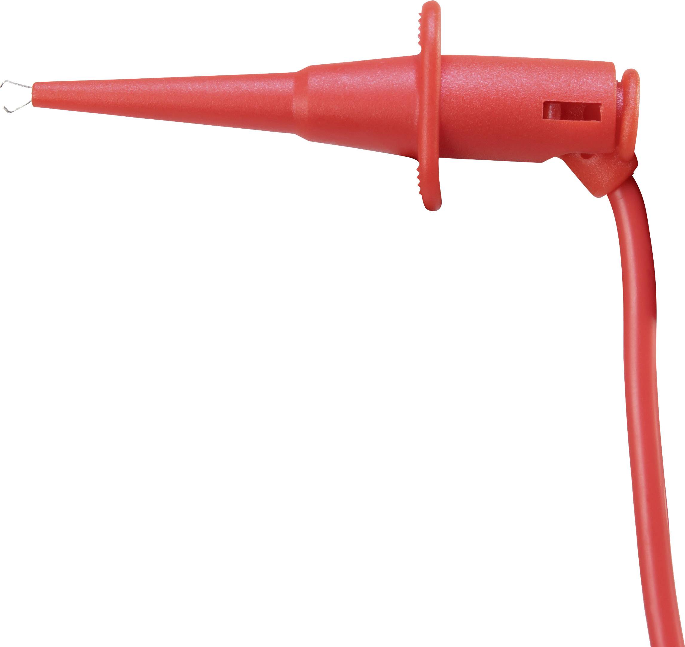 VOLTCRAFT MSK-109 Messleitung [ - ] 1.00m Schwarz, Rot 1St.