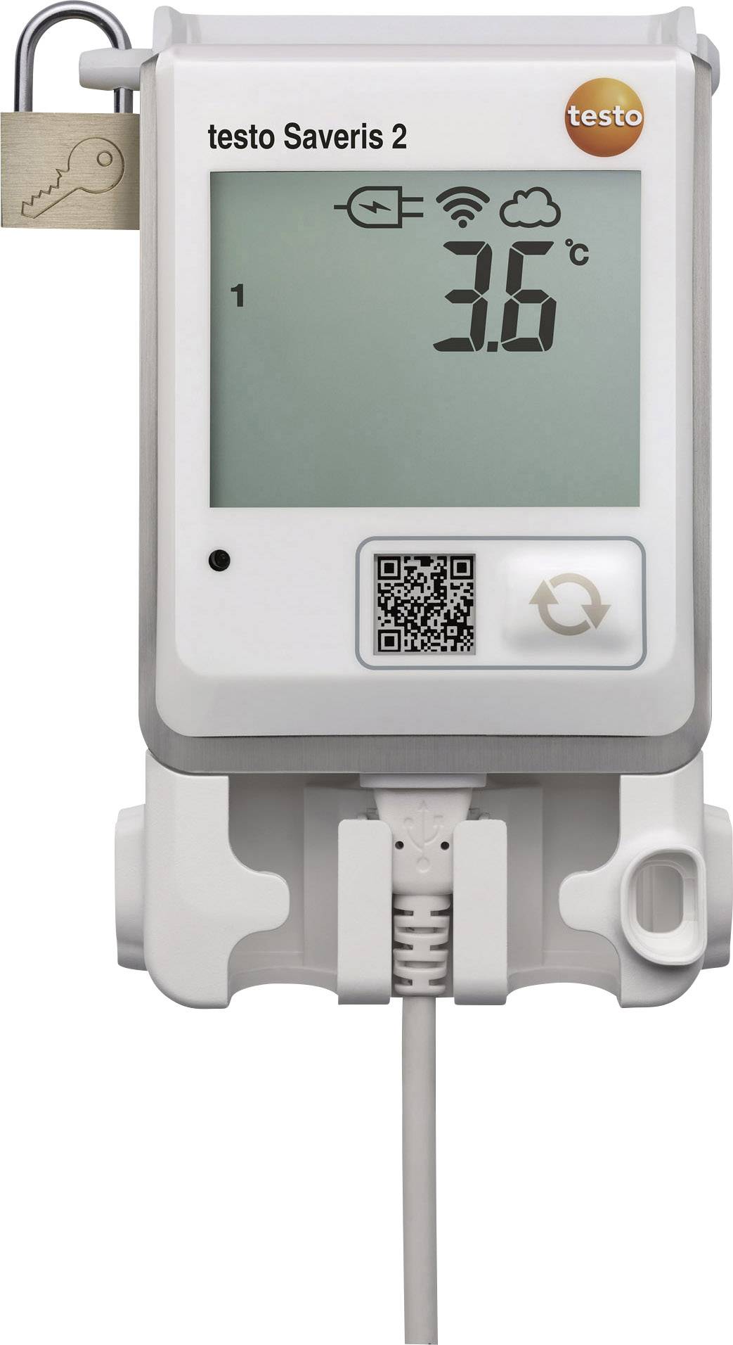 Testo 0572 2031 Saveris 2-T1 Temperatur-Datenlogger Messgröße Temperatur -30 bis +50°C