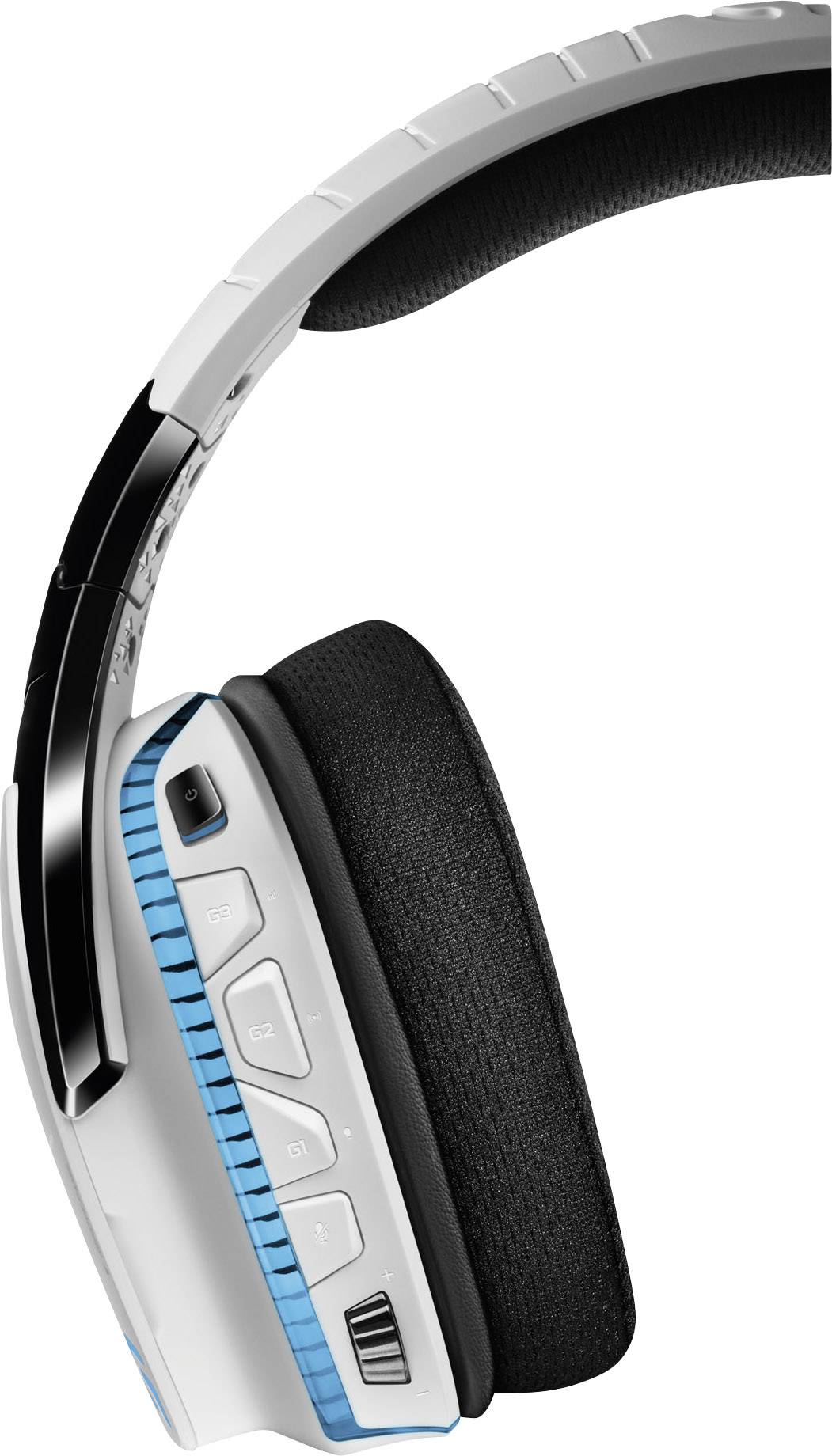 Logitech Gaming G933 Artemis Spectrum™ Gaming Headset USB, 3.5 mm Klinke schnurlos Over Ear Weiß