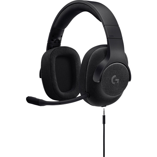 Logitech Gaming G433 Gaming Over Ear Headset kabelgebunden 7.1 Surround Schwarz Mikrofon-Rauschunte
