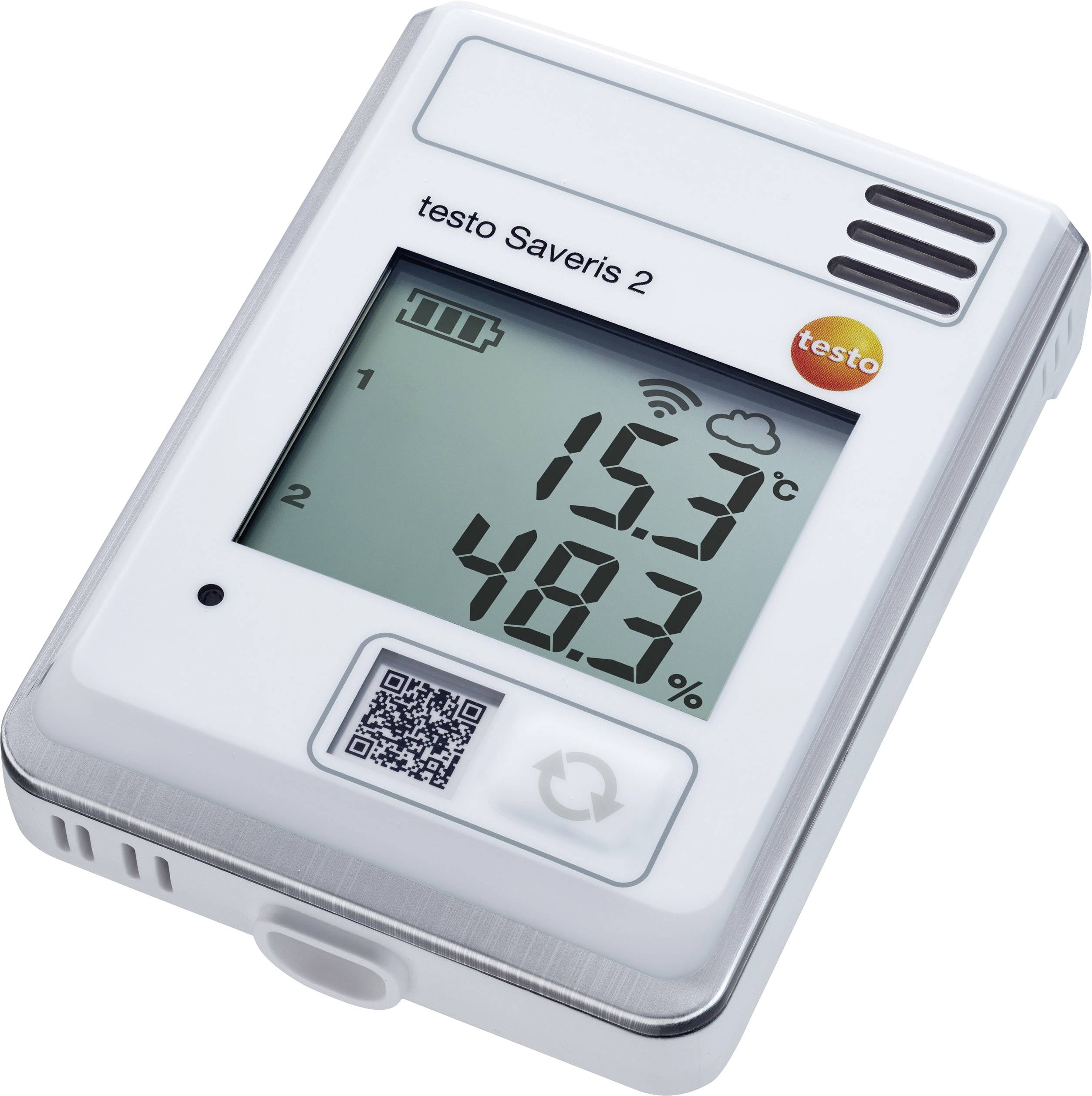 Testo 05722034 Saveris 2-H1 Luftfeuchte-Datenlogger, Temperatur-Datenlogger -30°C (min.)
