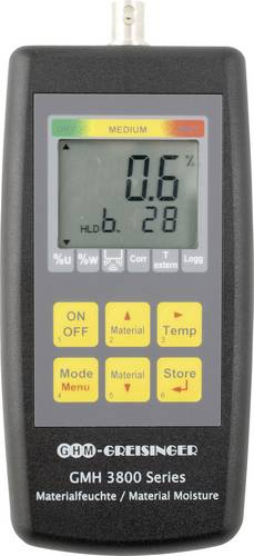 Greisinger GMH3831 Materialfeuchtemessgerät Messbereich Baufeuchtigkeit (Bereich) 0 bis 100 % vol M