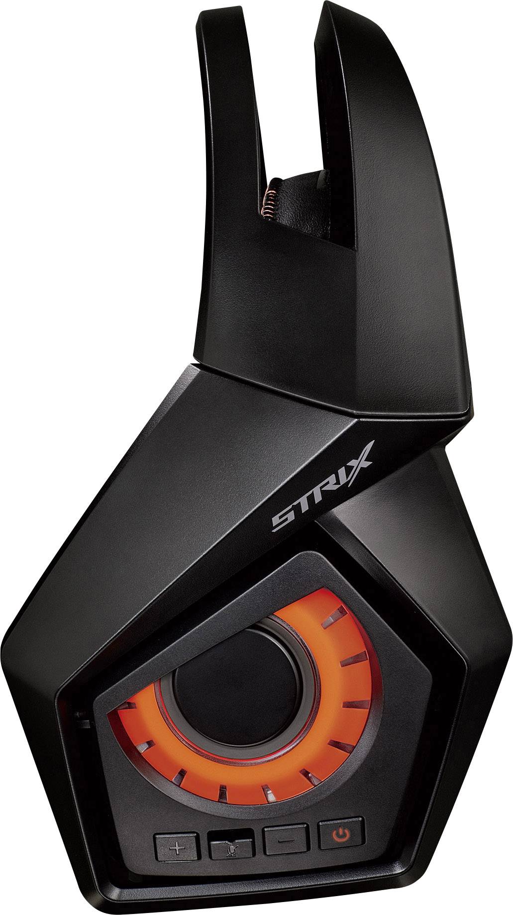 Asus ROG Strix Wireless Gaming Headset DECT, USB, 3.5mm Klinke schnurlos Over Ear Schwarz