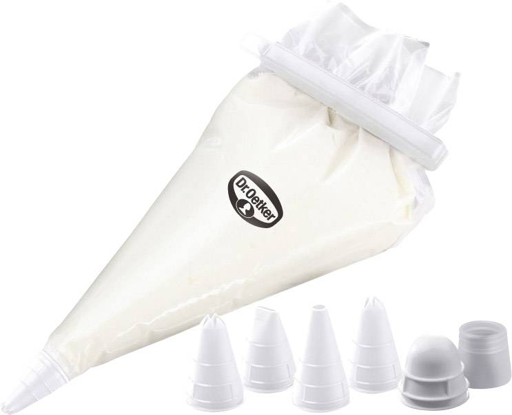Dr. Oetker Einweg-Spritzbeutel-Set, 4-Tlg.