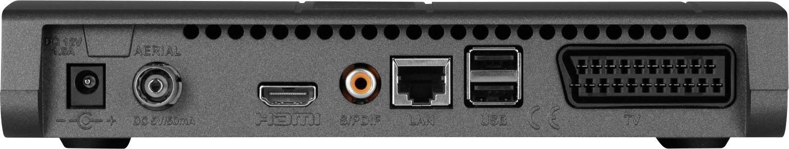 TechniSat DIGIPAL Smarthome DVB-T2 Receiver freenet TV Entschlüsselung 3 Monate gratis, WLAN-fähig, Aufnahmefunktion, Deutscher DVB-T2 Standard (H.2