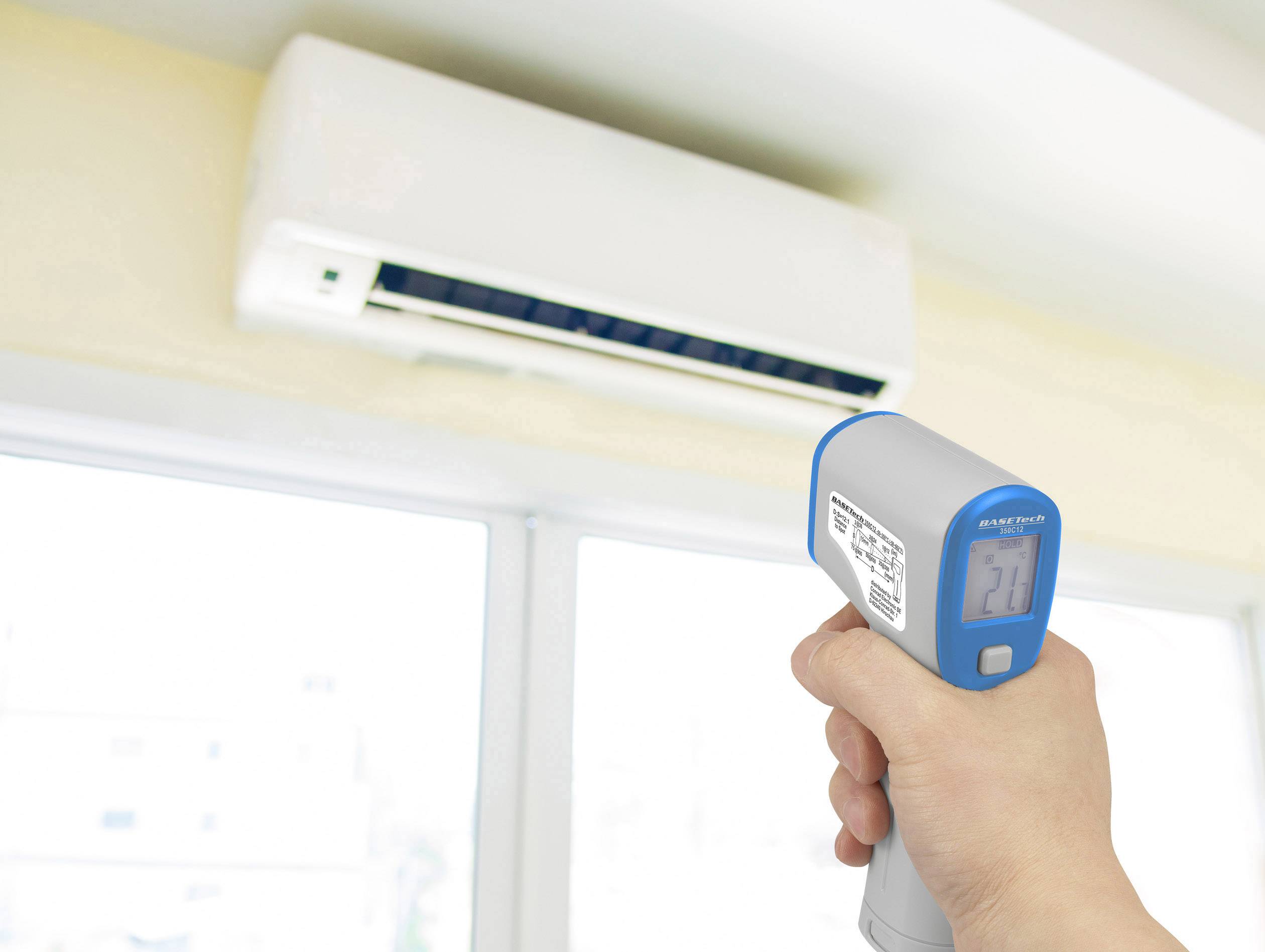 Basetech 350C12 Infrarot-Thermometer Optik 12:1 -50 - 350°C Pyrometer