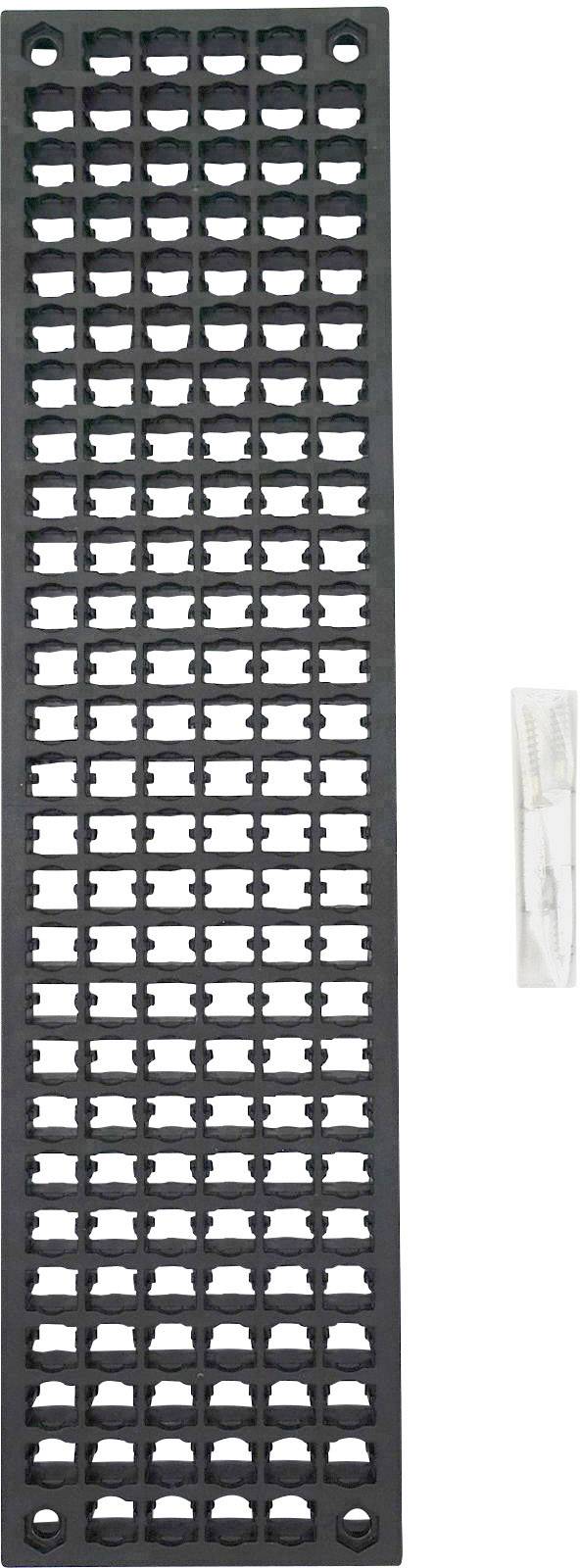 1586230 Lochplattenwand (L x B x H) 71 x 12 x 280mm 1St.