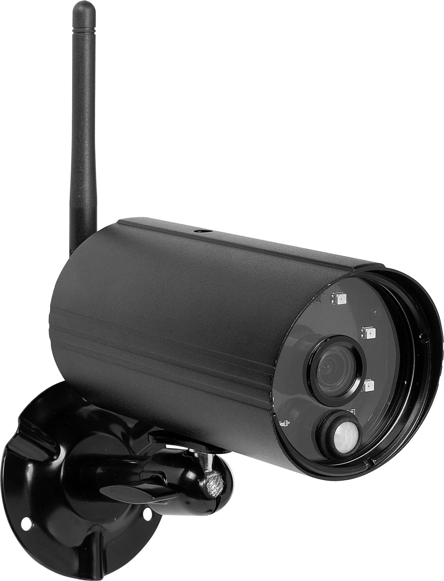 Smartwares CS97DVR Funk-Überwachungskamera-Set 4-Kanal mit 1 Kamera 1080 Pixel 2.4GHz