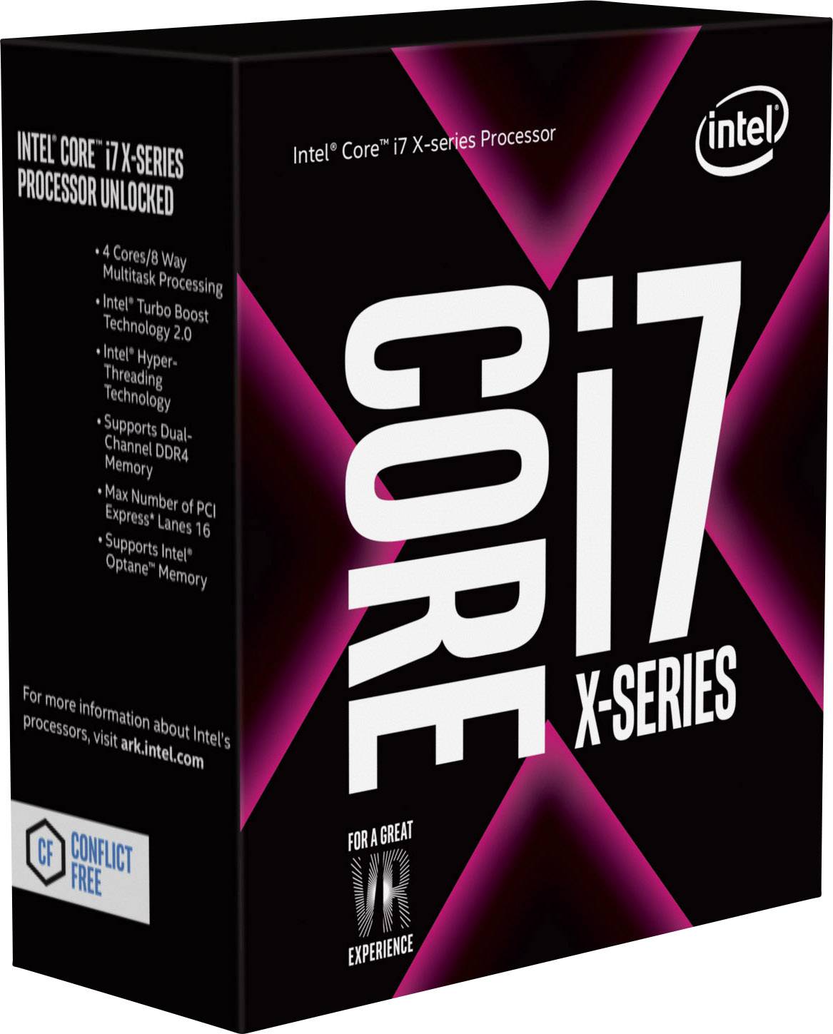 Intel® Core™ i7 i7-7740X 4 x 4.3 GHz Quad Core Prozessor (CPU) WOF Sockel (PC): Intel® LGA 2066 112 W