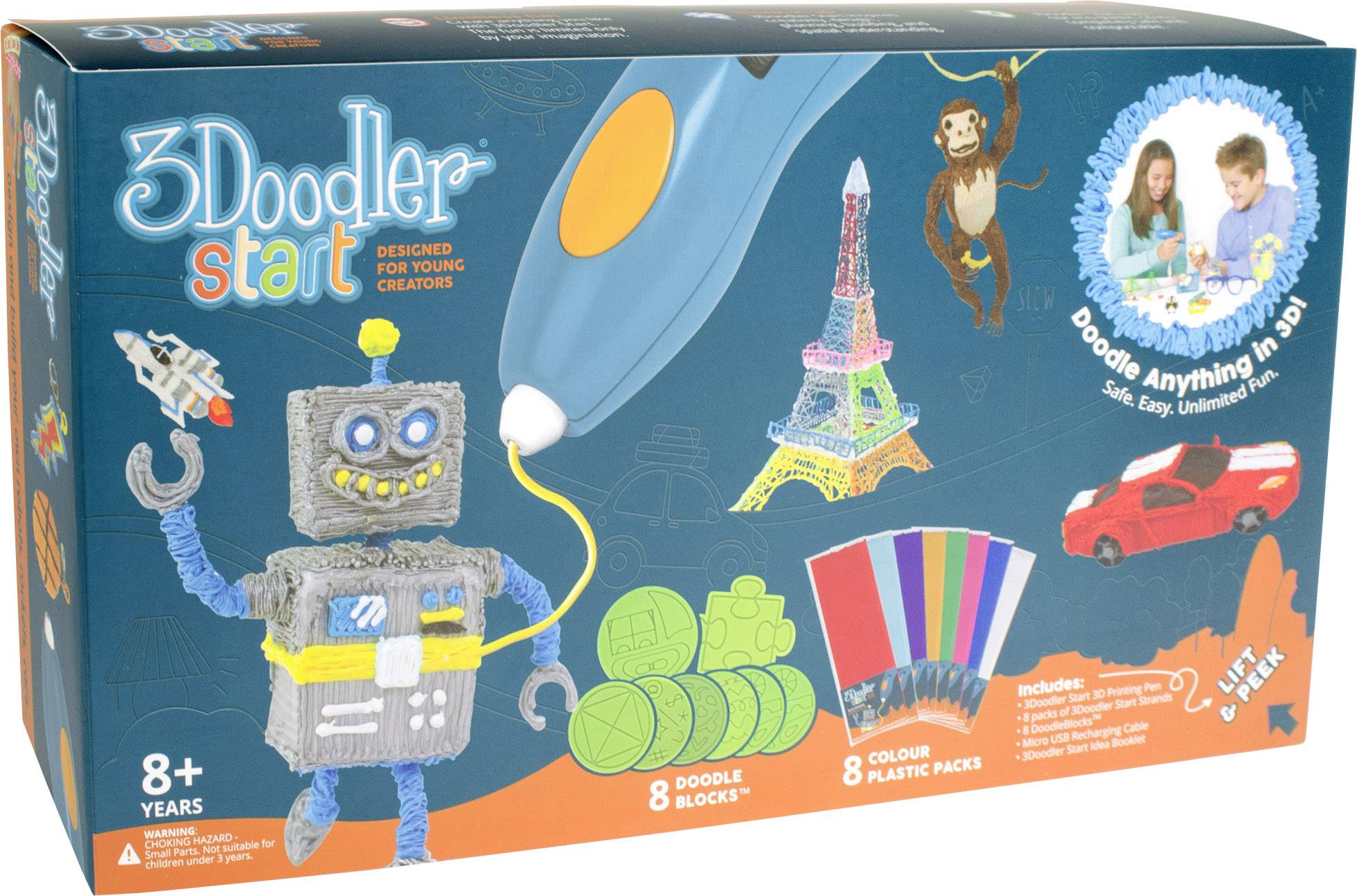3Doodler START PACK Super Mega Set 3D Drucker-Stift