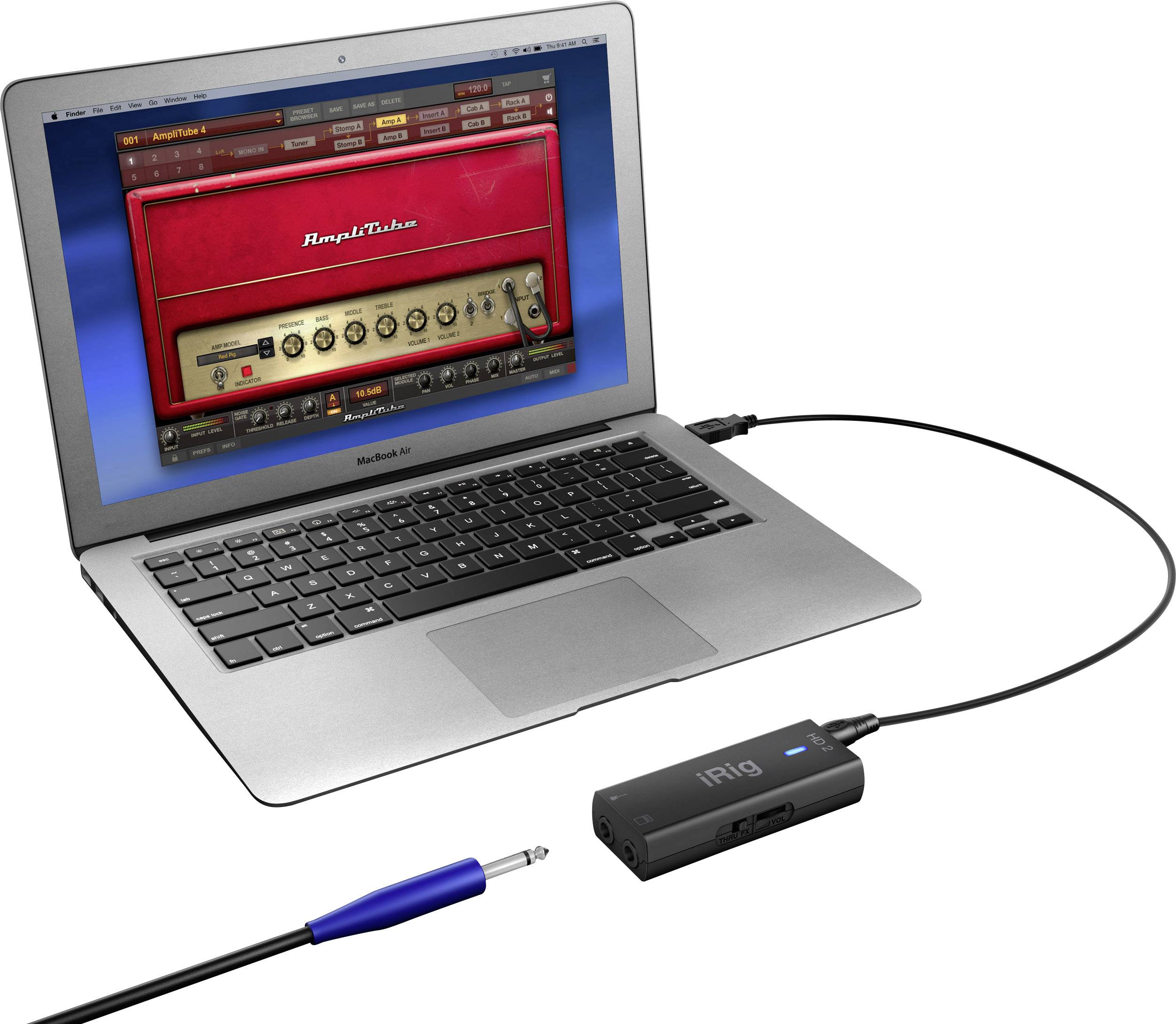 IK Multimedia Gitarren Interface iRig HD-2