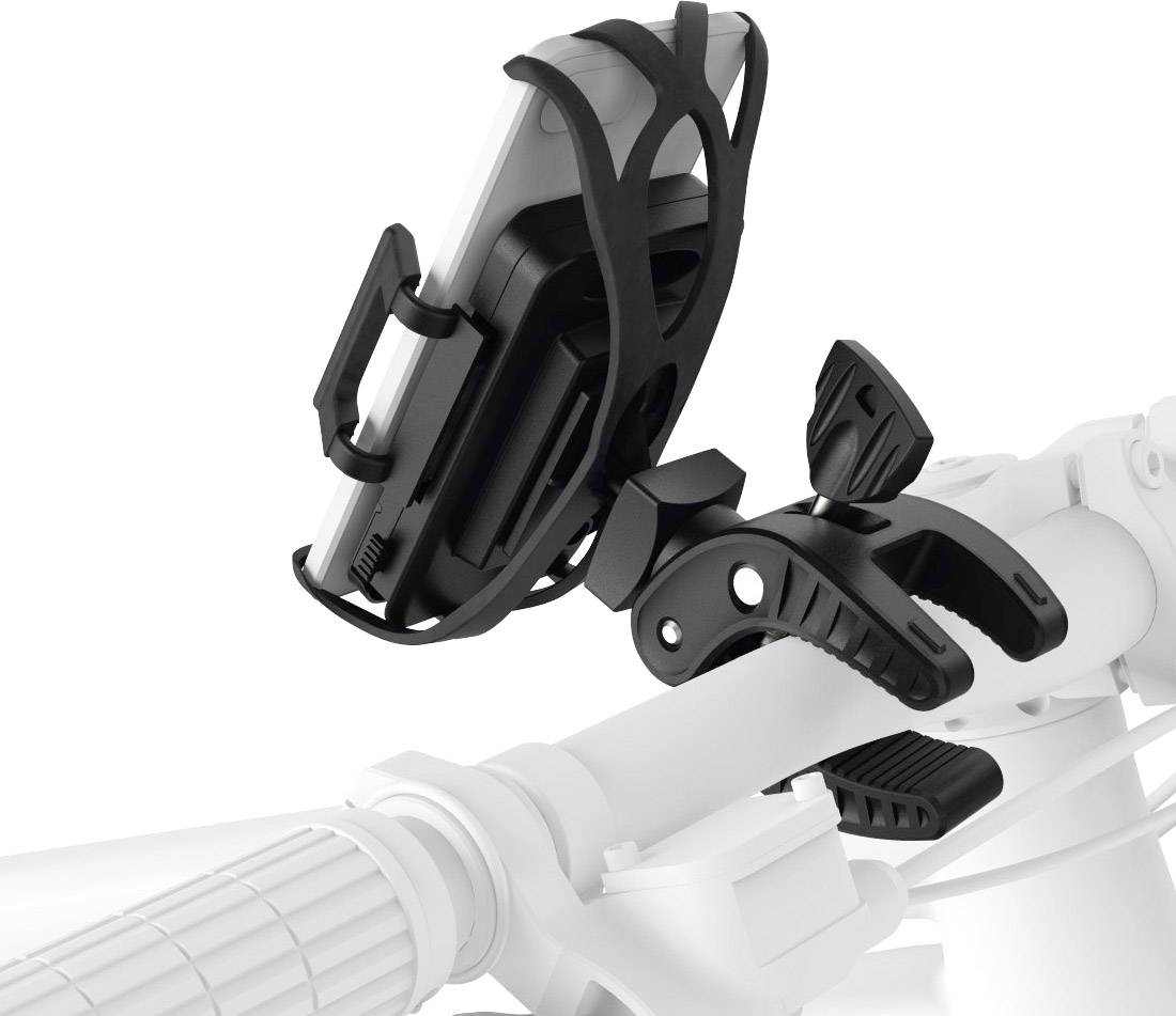 Hama Uni-Smart Handy Halteschale Fahrrad Passend für Handy-Modell: Universal Breite (max.): 90 mm