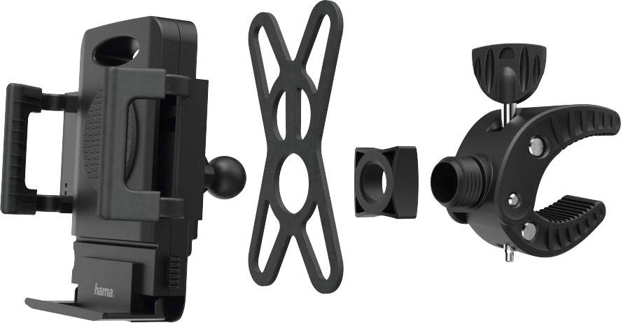 Hama Uni-Smart Handy Halteschale Fahrrad Passend für Handy-Modell: Universal Breite (max.): 90 mm