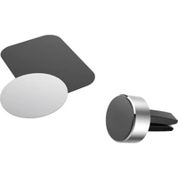 Hama "Magnet Alu" Lüftungsgitter Handy-Kfz-Halterung 360° drehbar, Magnetbefestigung Hama "Magnet Alu" Lüftungsgitter Handy-Kfz-Halterung 360° drehbar, Magnetbefestigung