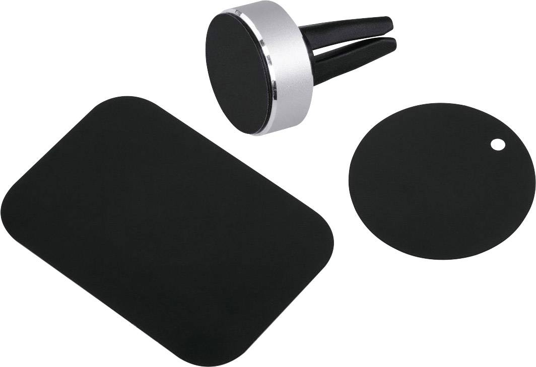 Hama "Magnet Alu" Lüftungsgitter Handy-Kfz-Halterung 360° drehbar, Magnetbefestigung