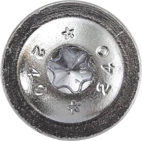 SWG 191 106 120 16 Holzschraube 6 mm 120 mm T-Profil Stahl verzinkt 25 St.