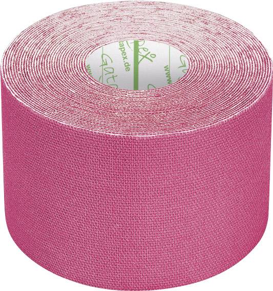 Gatapex 4996166 Kinesiology-Tape pink (L x B) 5.5 m x 5 cm