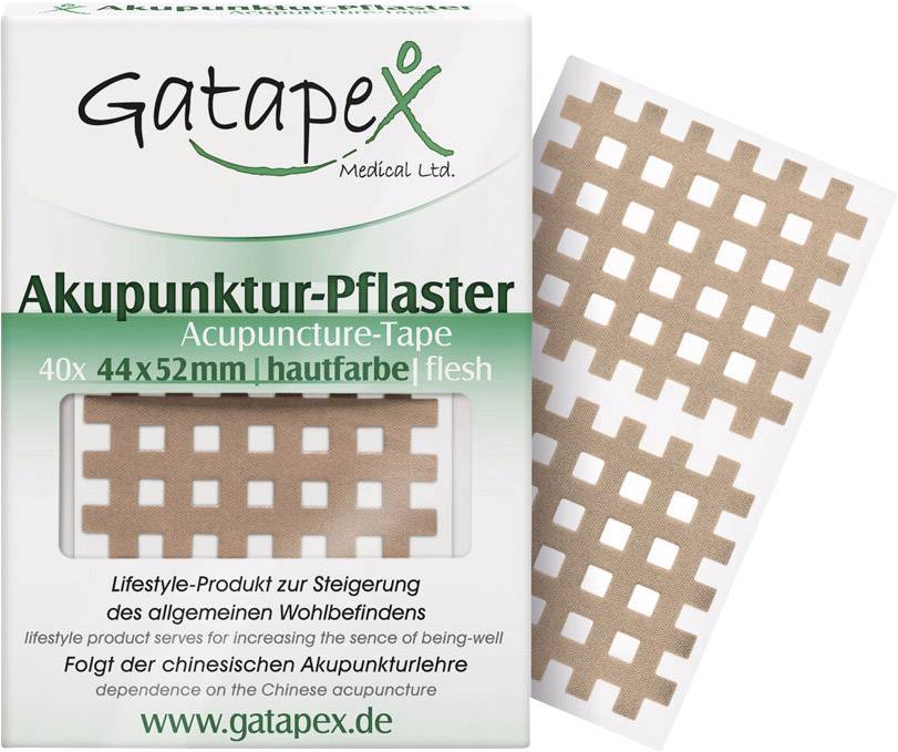 Gatapex 7797183 Gitter Akupunktur-Pflaster Größe L hautfarben 40 St.