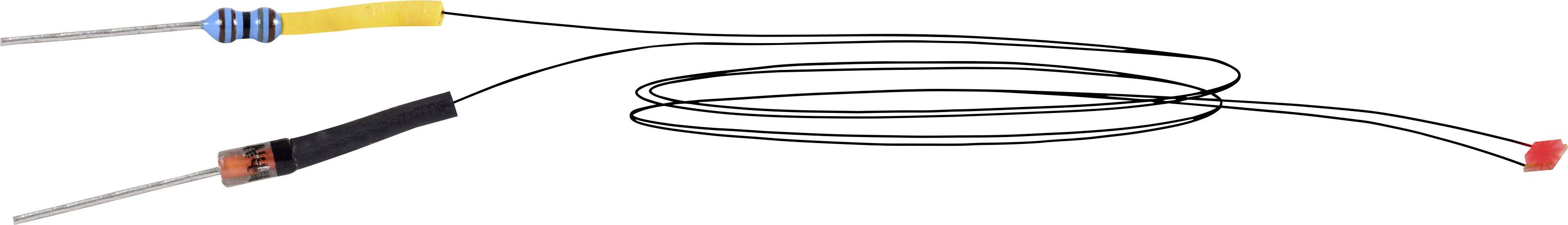 Viessmann Modelltechnik 3563 LEDs mit Kabeln Rot 1 St.