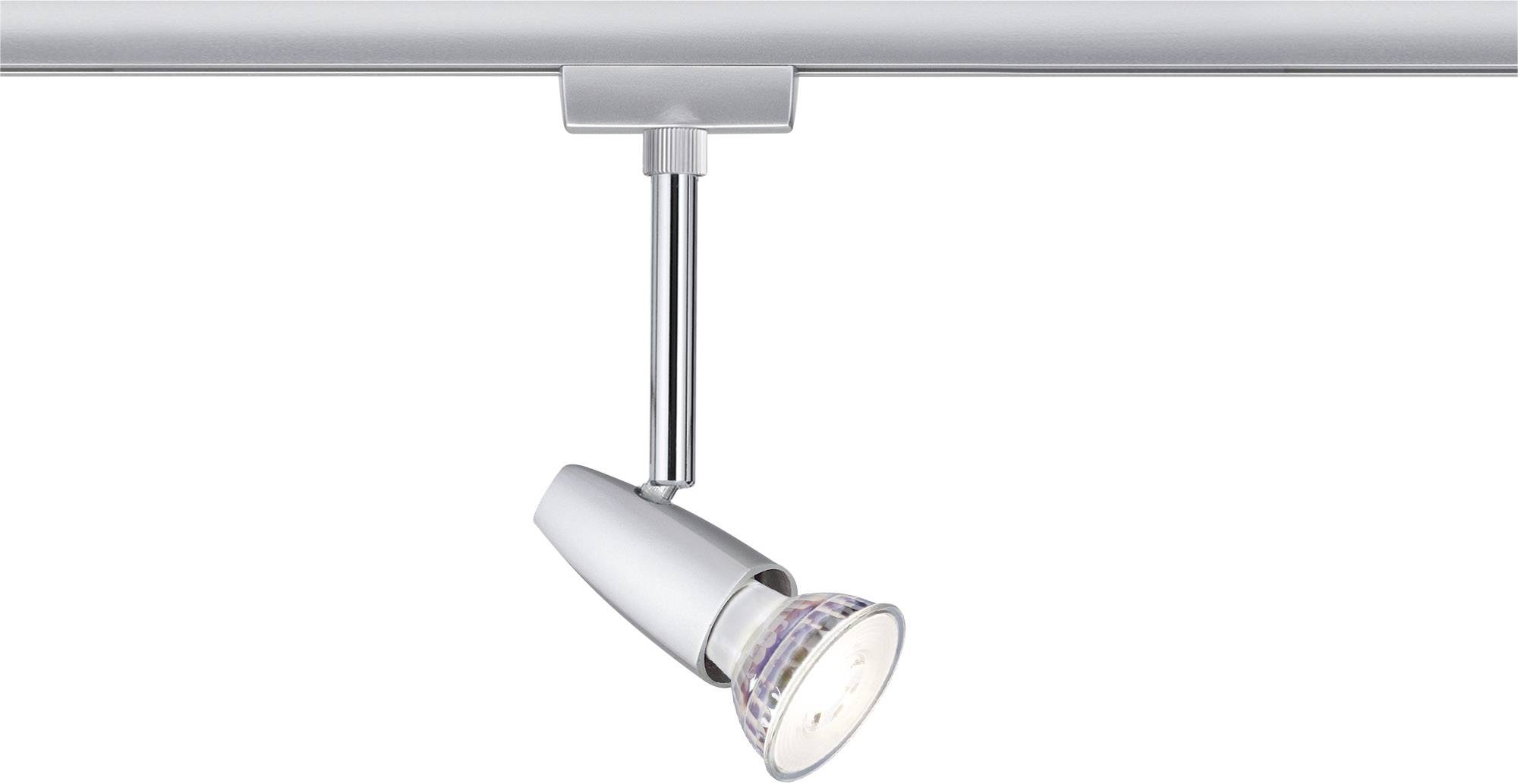 Paulmann Barelli Hochvolt-Schienensystem-Set URail GU10 30 W LED Chrom, Chrom (matt)