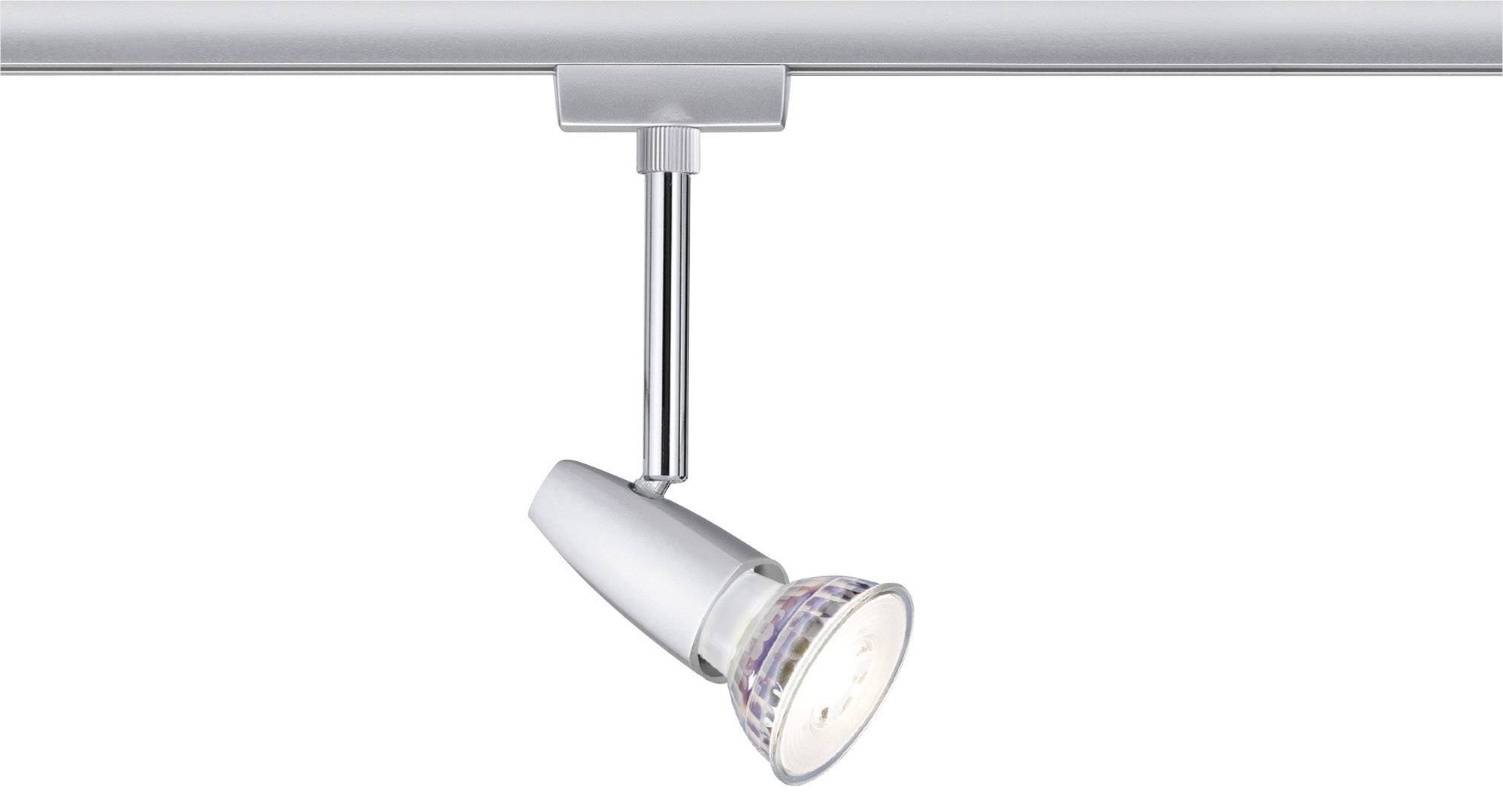 Paulmann Barelli Hochvolt-Schienensystem-Leuchte URail GU10 10W LED Chrom, Chrom (matt)