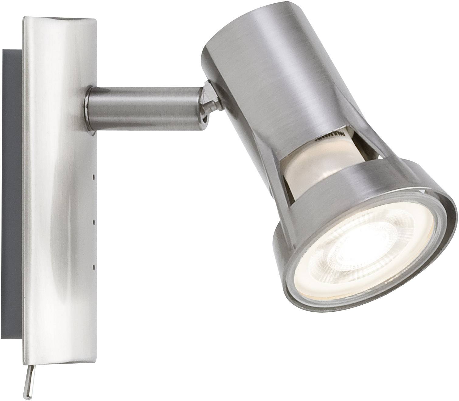 Paulmann Teja 66698 Wandstrahler GU10 10W LED Nickel (satiniert)