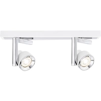 Paulmann Turn 66675 Deckenstrahler LED GU10 20 W Chrom, Weiß Paulmann Turn 66675 Deckenstrahler LED GU10 20 W Chrom, Weiß