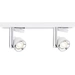 Paulmann Turn 66675 Deckenstrahler LED GU10 20 W Chrom, Weiß Paulmann Turn 66675 Deckenstrahler LED GU10 20 W Chrom, Weiß