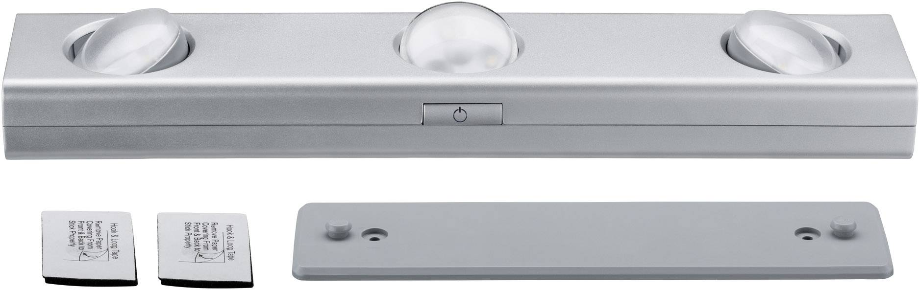 Paulmann Jiggle LED-Schrankleuchte LED LED fest eingebaut 0.54W Warmweiß Chrom (matt)