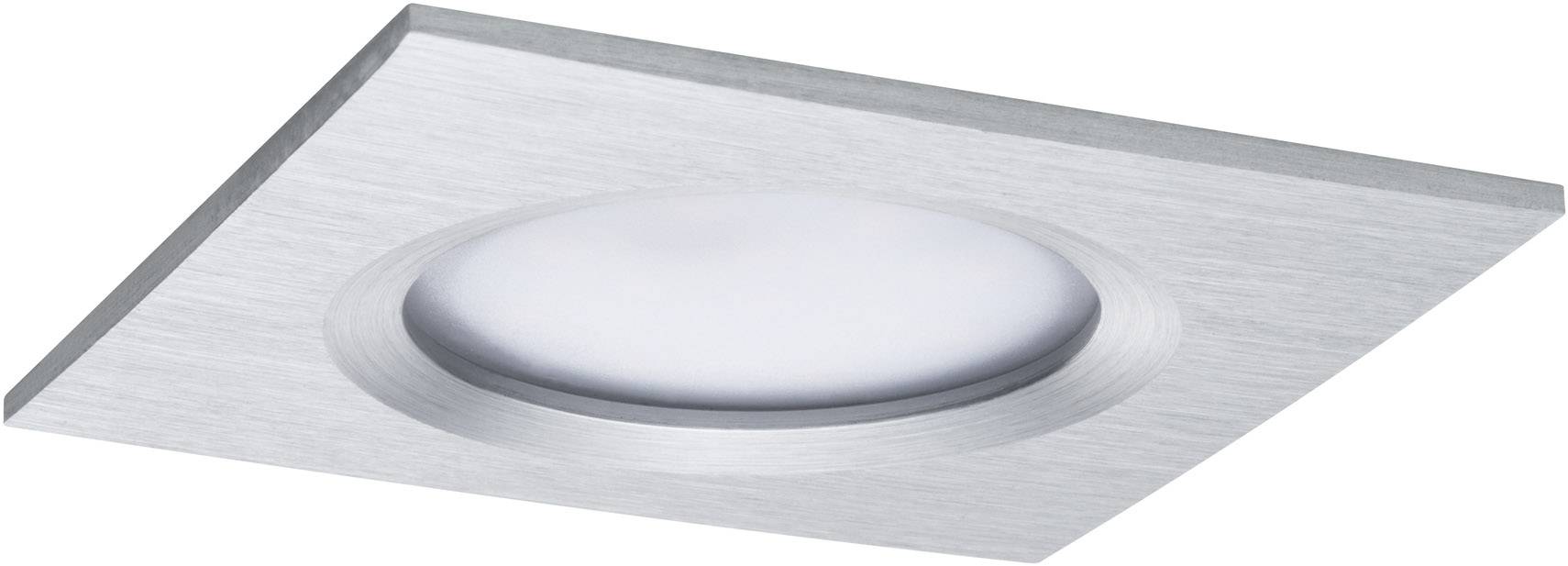 Paulmann 93894 Coin Slim LED-Bad-Einbauleuchte 6.8W Warmweiß Aluminium (gebürstet)