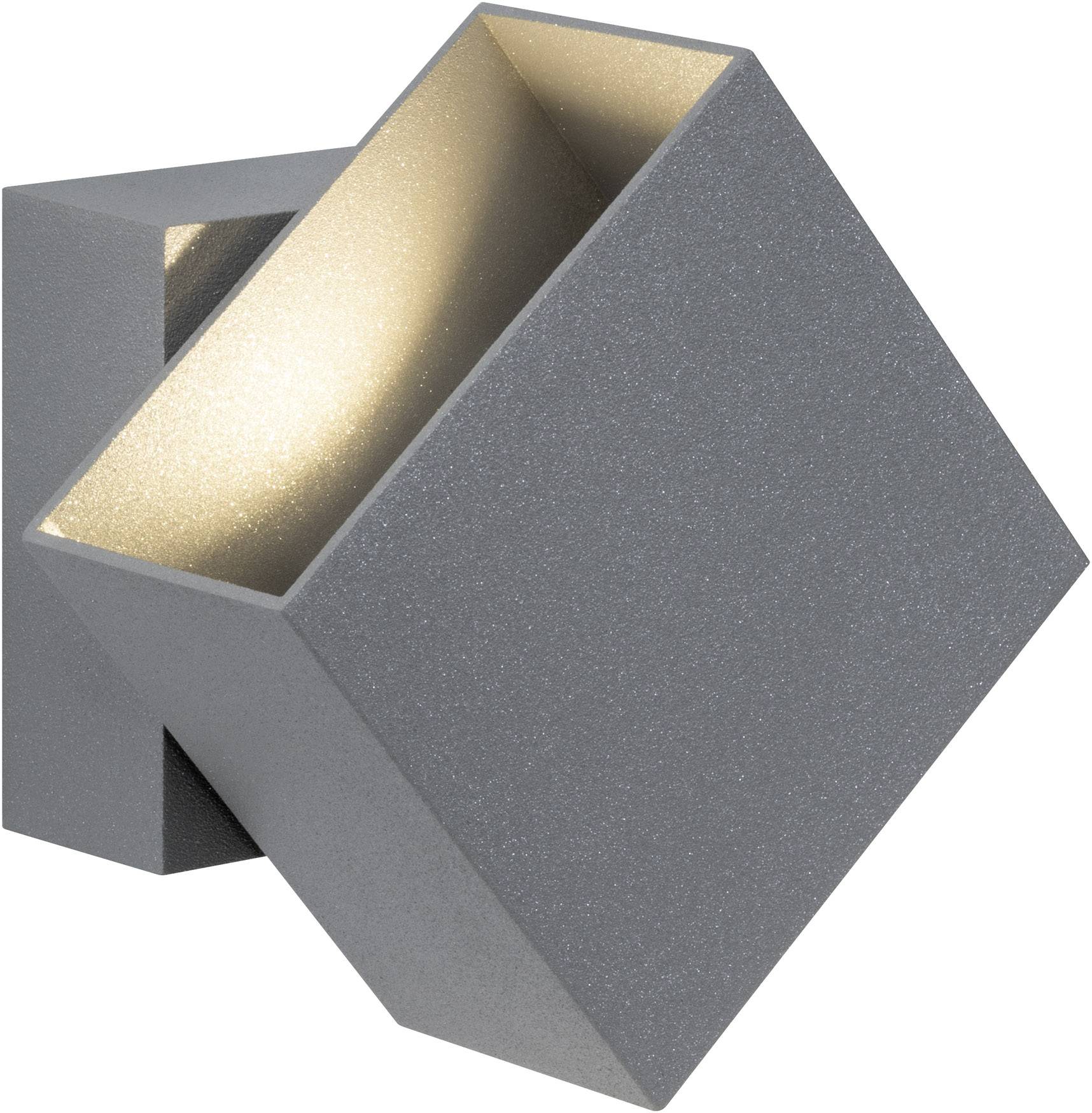 Paulmann Cybo 18002 LED-Außenwandleuchte 6W Grau