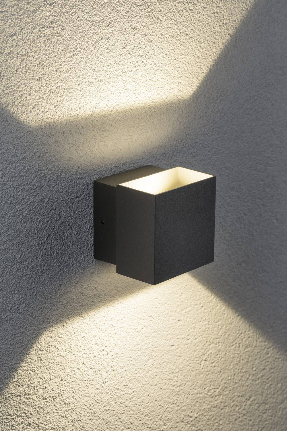 Paulmann Cybo 18002 LED-Außenwandleuchte 6W Grau