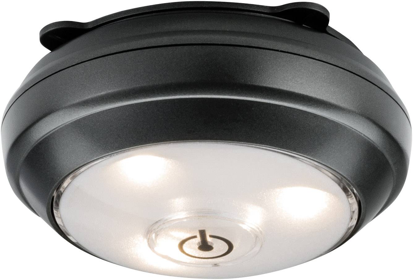 Paulmann ButtonLED LED-Schrankleuchte LED LED fest eingebaut Warmweiß Anthrazit