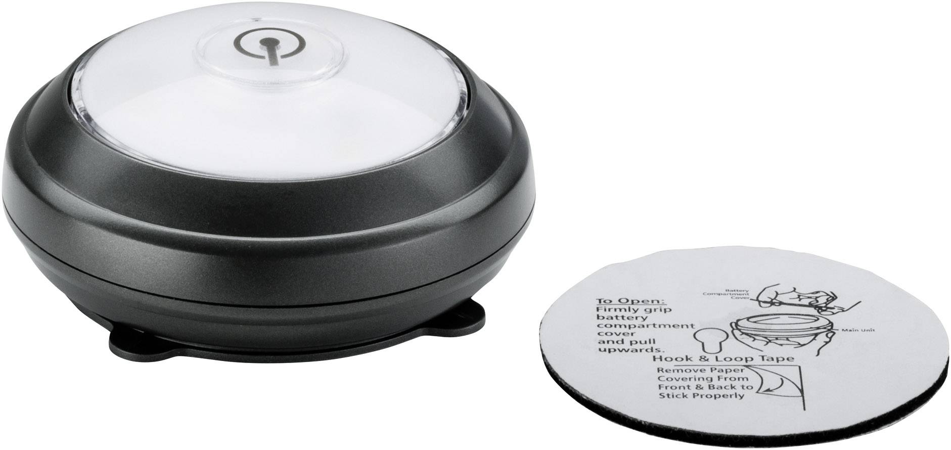 Paulmann ButtonLED LED-Schrankleuchte LED LED fest eingebaut Warmweiß Anthrazit