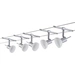 Paulmann Sheela 94136 Seil-Basissystem GU5.3 50W LED Chrom (matt), Opal Paulmann Sheela 94136 Seil-Basissystem GU5.3 50W LED Chrom (matt), Opal