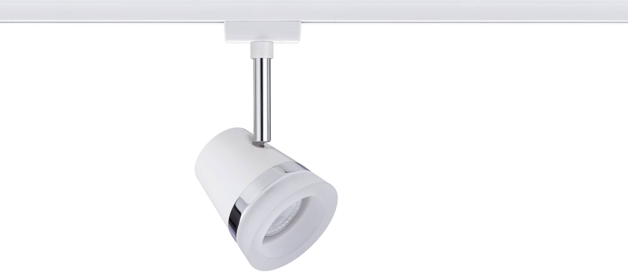 Paulmann Cone Hochvolt-Schienensystem-Leuchte URail GU10 10W LED Weiß, Chrom