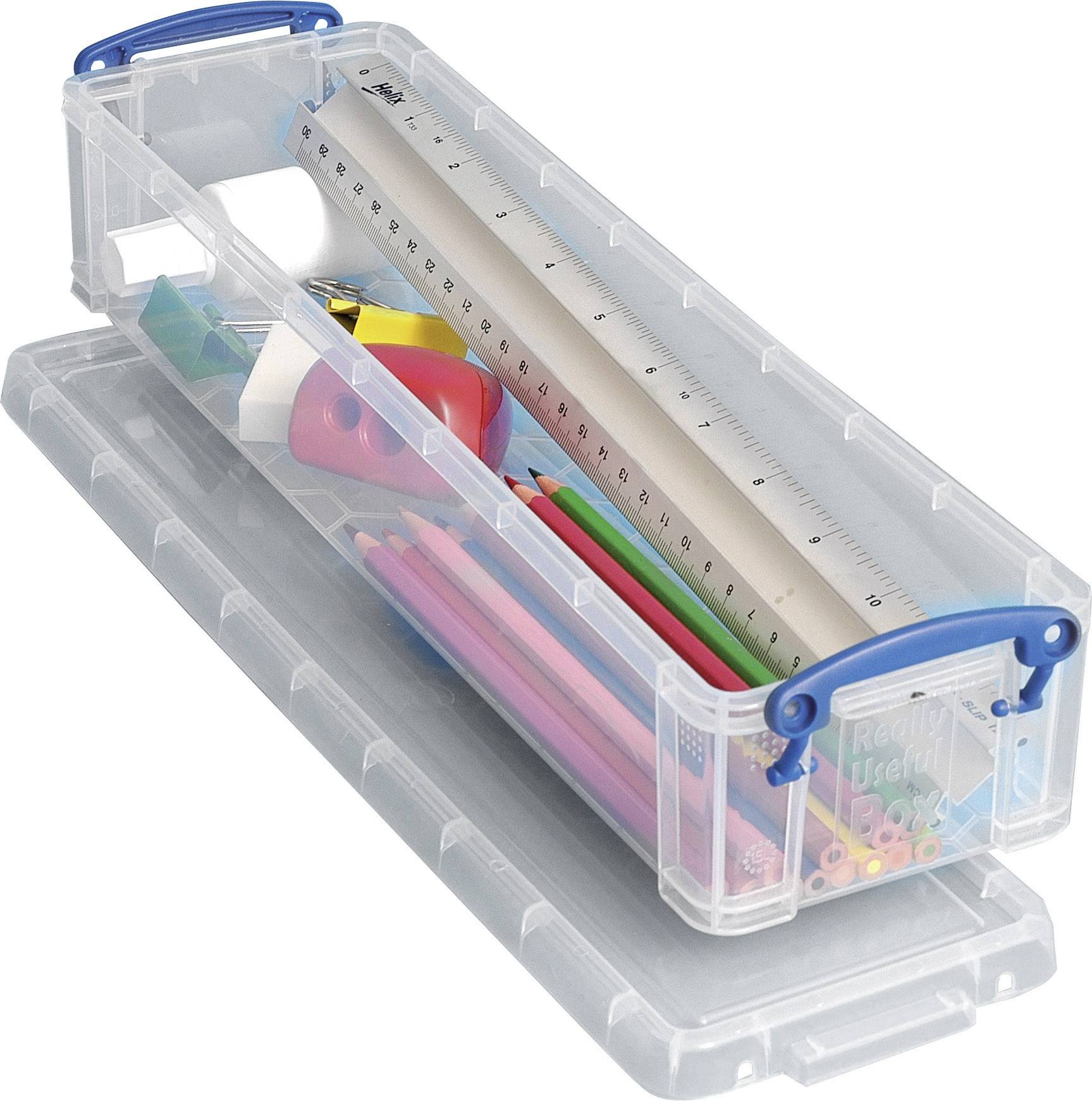 Really Useful Box Aufbewahrungsbox 1.5C Transparent 1.5 l (B x H x T) 355 x 70 x 100 mm 1 St.