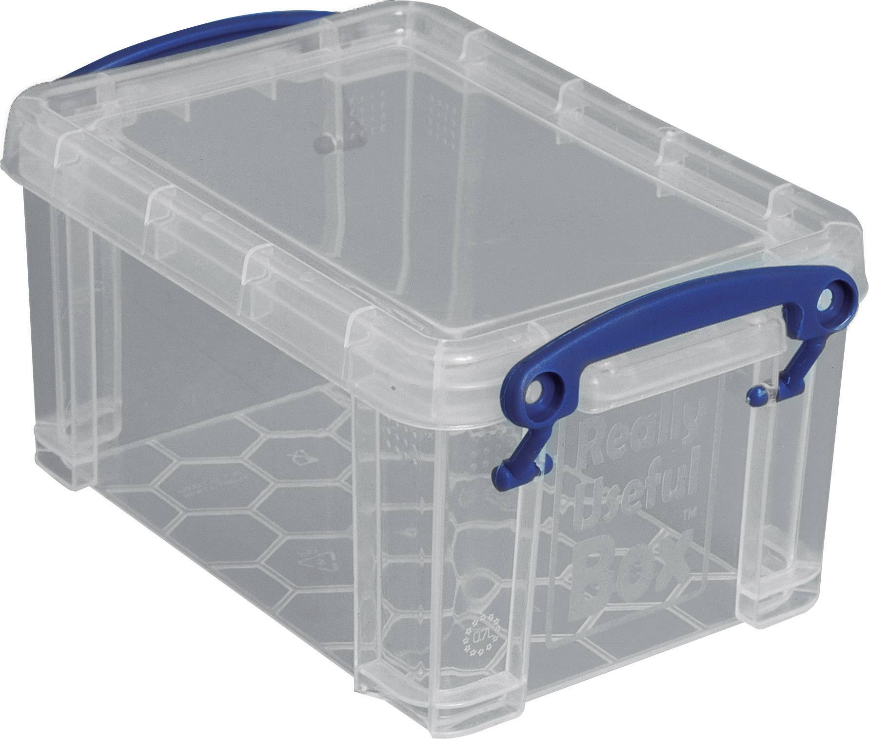 Really Useful Box Aufbewahrungsbox 0.7C Transparent 0.7 l (B x H x T) 155 x 80 x 100 mm 1 St.