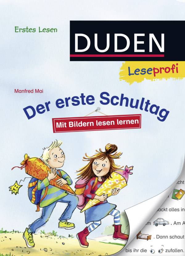 Duden Leseprofi - Mit Bildern lesen lernen: Der erste Schultag, Erstes Lesen 3314-6 1 St.