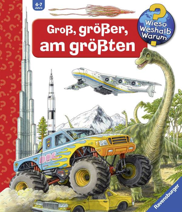 Ravensburger Wieso? Weshalb? Warum? Sonderband Groß, größer, am größten (Riesenbuch) 32670 1 St.