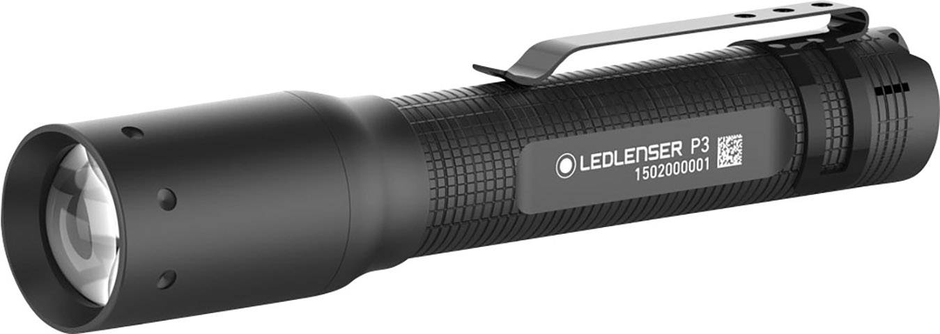 Ledlenser P3 LED Schlüsselleuchte, Mini-Taschenlampe batteriebetrieben 25lm 6h 35g