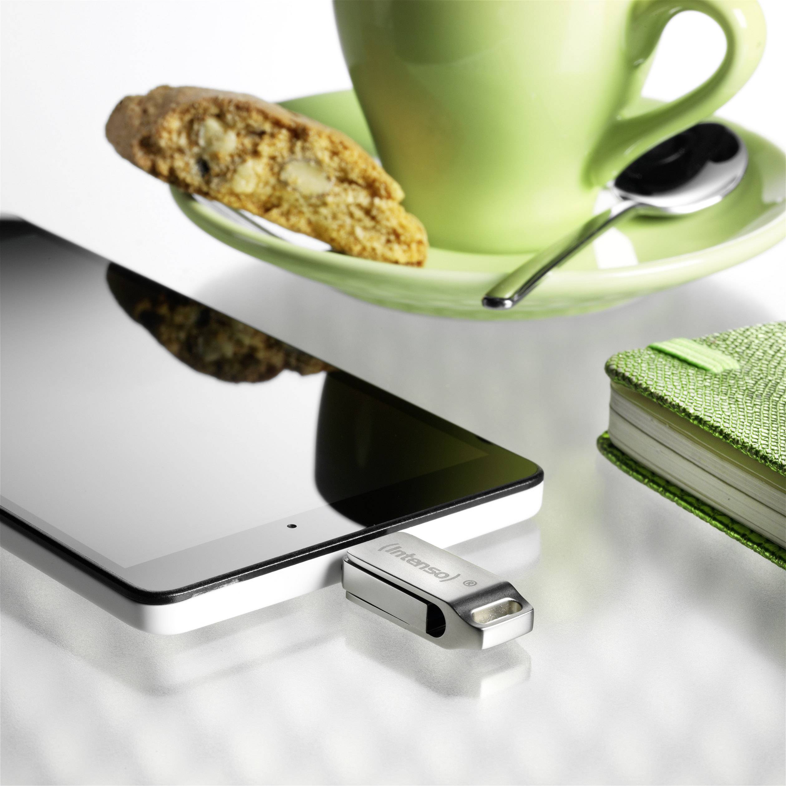 Intenso cMobile Line USB-Zusatzspeicher Smartphone/Tablet Silber 16GB USB 3.2 Gen 1 (USB 3.0)