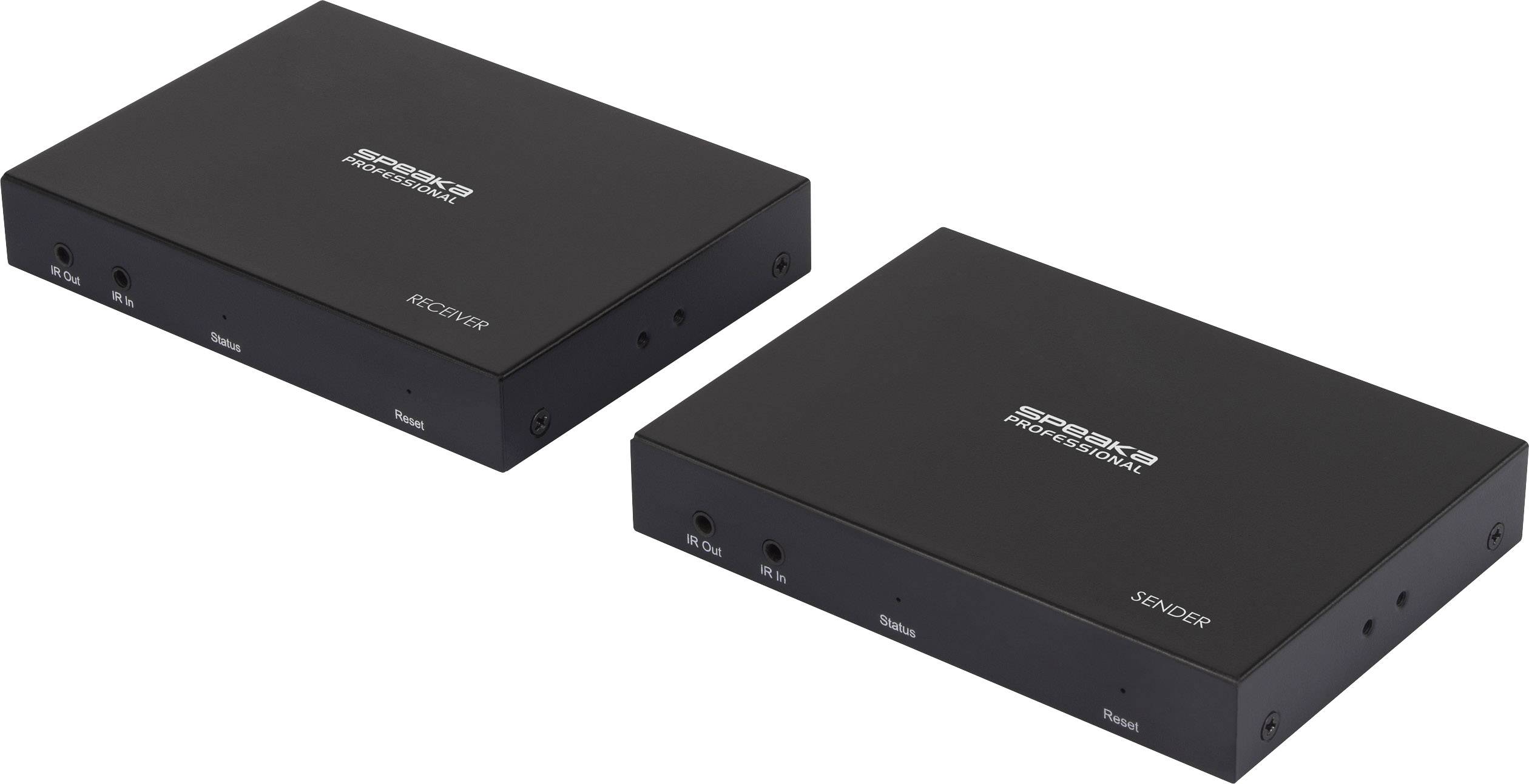 SpeaKa Professional HDMIV-IPS100 HDMI™, RS232 Extender (Verlängerung) über Heimnetzwerk (IP-basiert) 120m